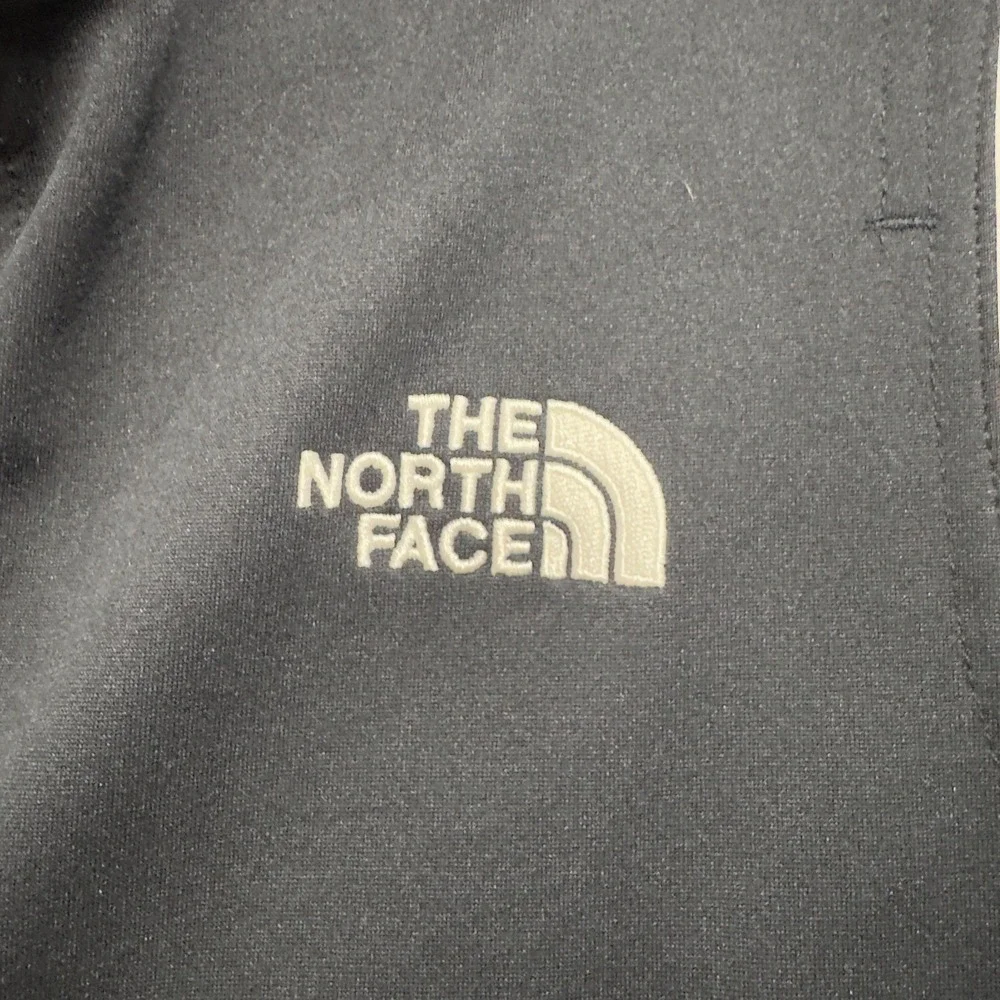 The North Face Navy WindWall Vest Mens Medium Black Softshell Full Zip